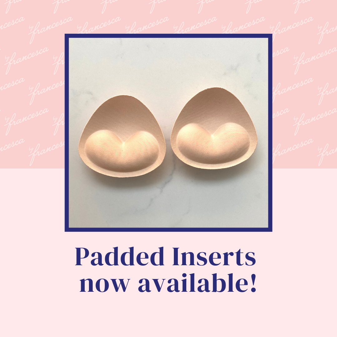 Padded inserts for boob tape 