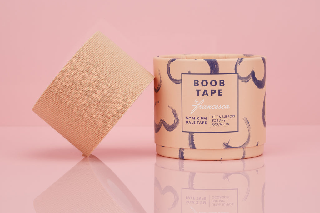Boob Tape, Pale Tape, Light Coloured Boob Tape, Boob tape by Francesca, Francescas, bridesmaid gift, bridesmaid boxes, boob lift tape uk